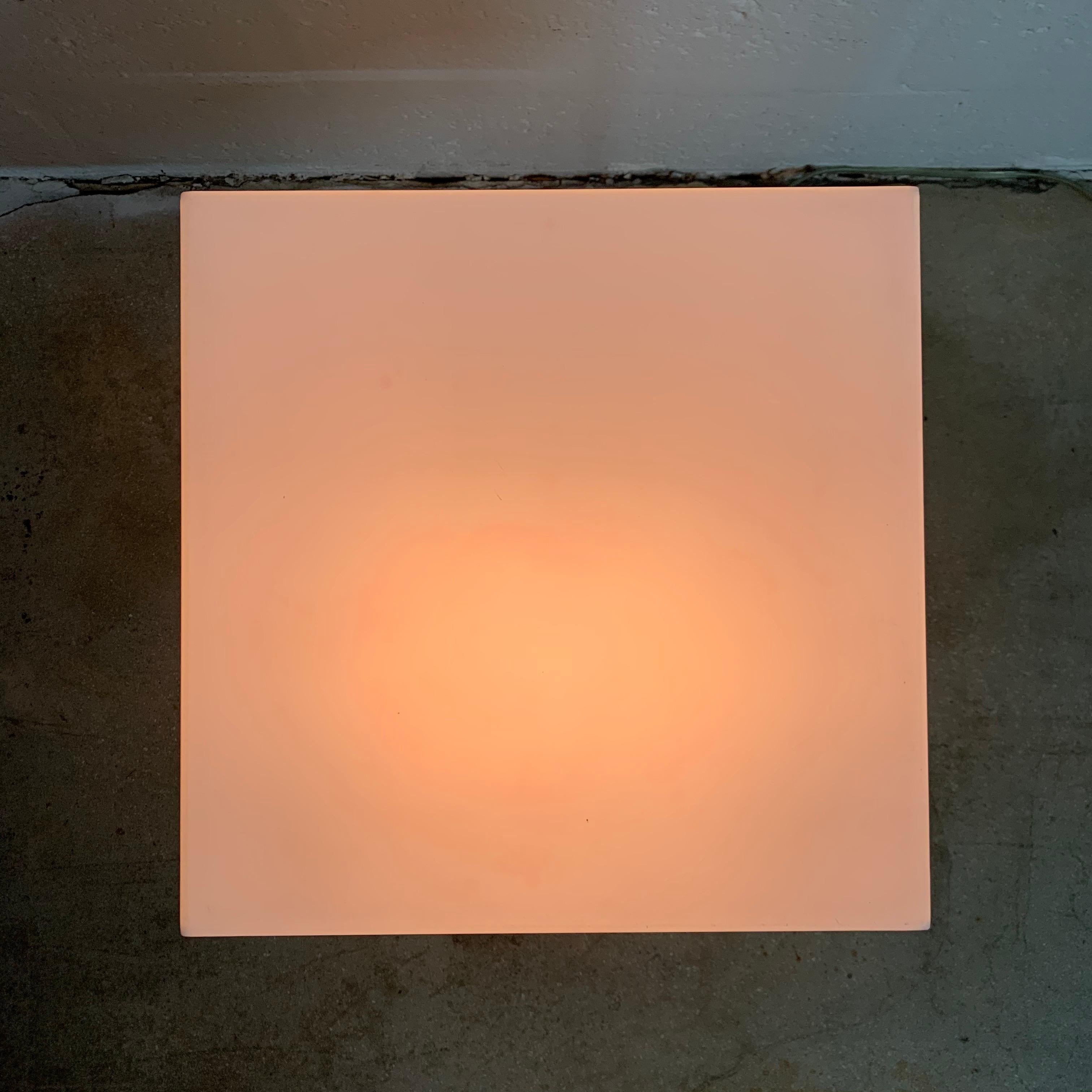 Paul Mayen Light Box Lamp Table or Table or Floor Lamp In Good Condition In Miami, FL