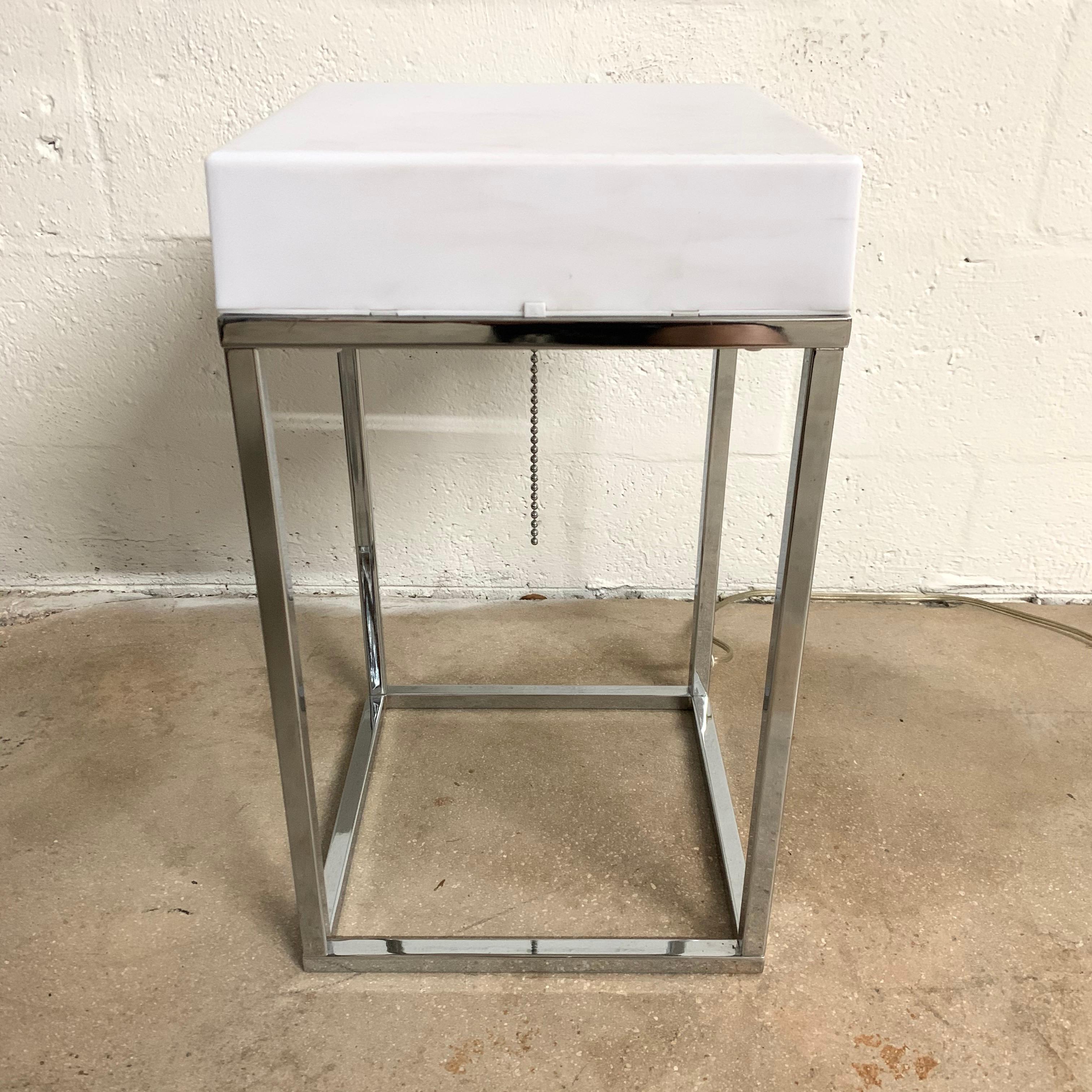 20th Century Paul Mayen Light Box Lamp Table or Table or Floor Lamp