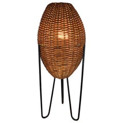 Paul Mayen Rattan Table Lamp