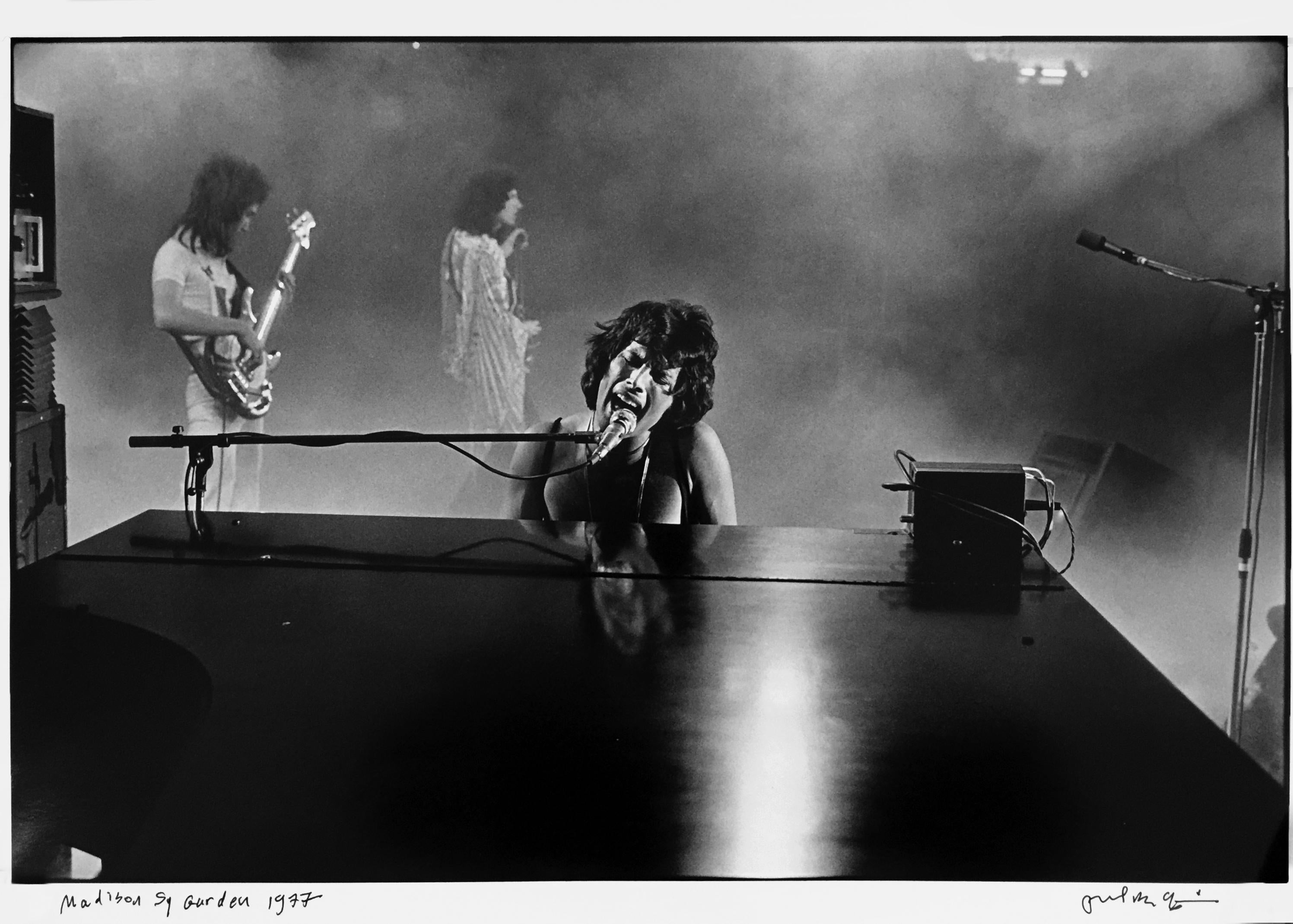 Paul McAlpine Black and White Photograph - Freddie Mercury, Queen