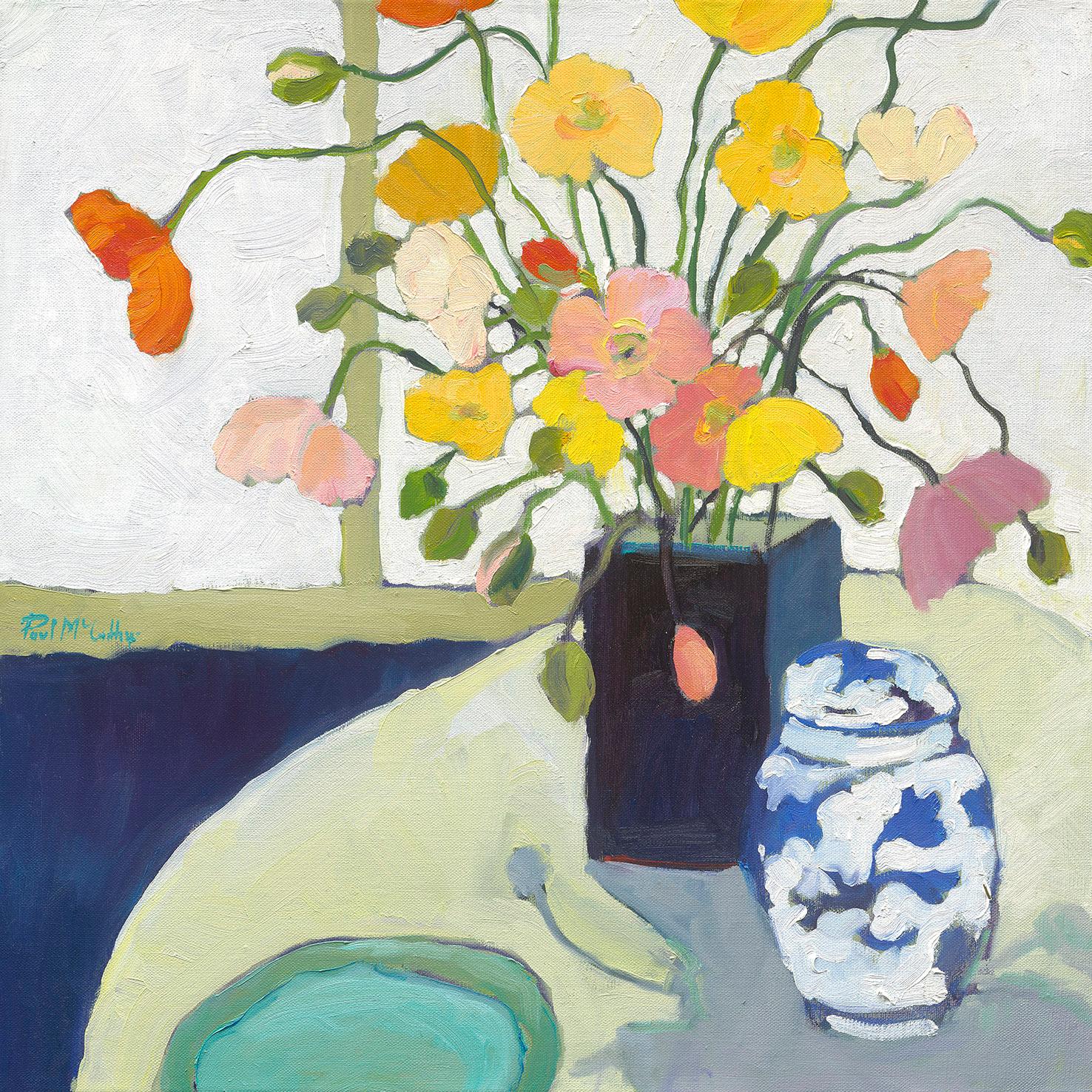 Paul McCarthy Still-Life Painting - Iceland Poppies