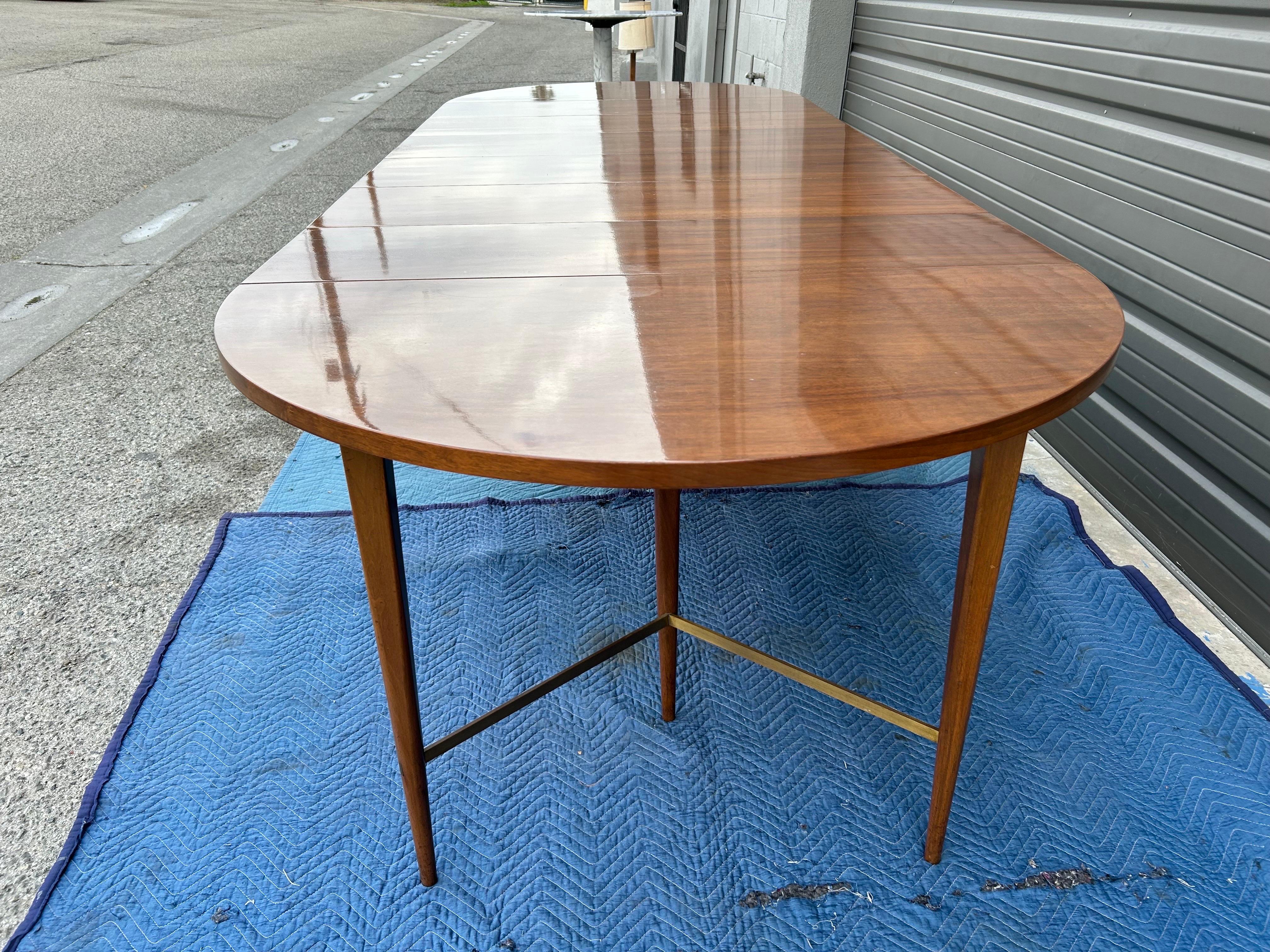 Paul McCobb 10'L Dining Table with Six Leaves  9