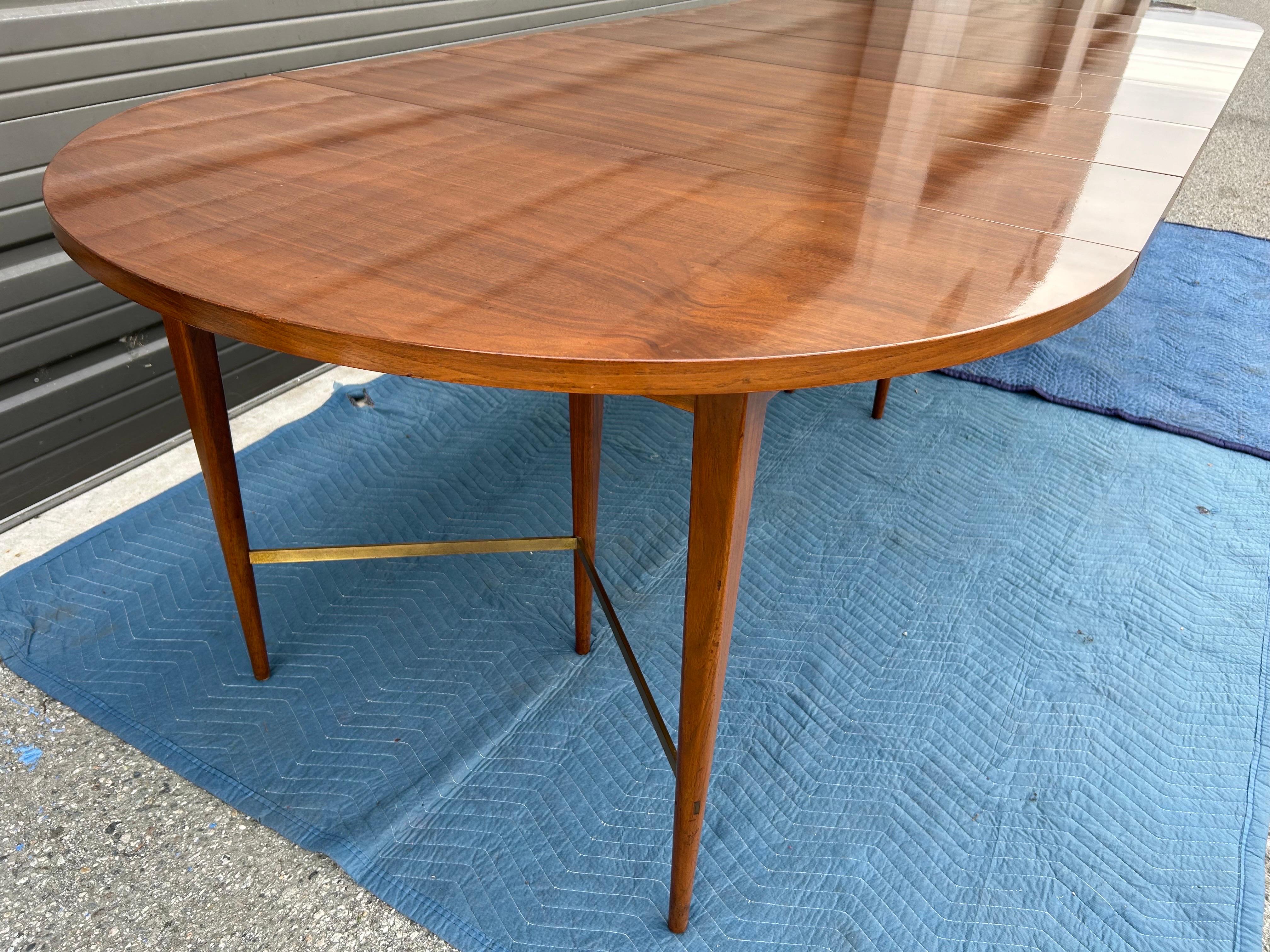 Paul McCobb 10'L Dining Table with Six Leaves  10