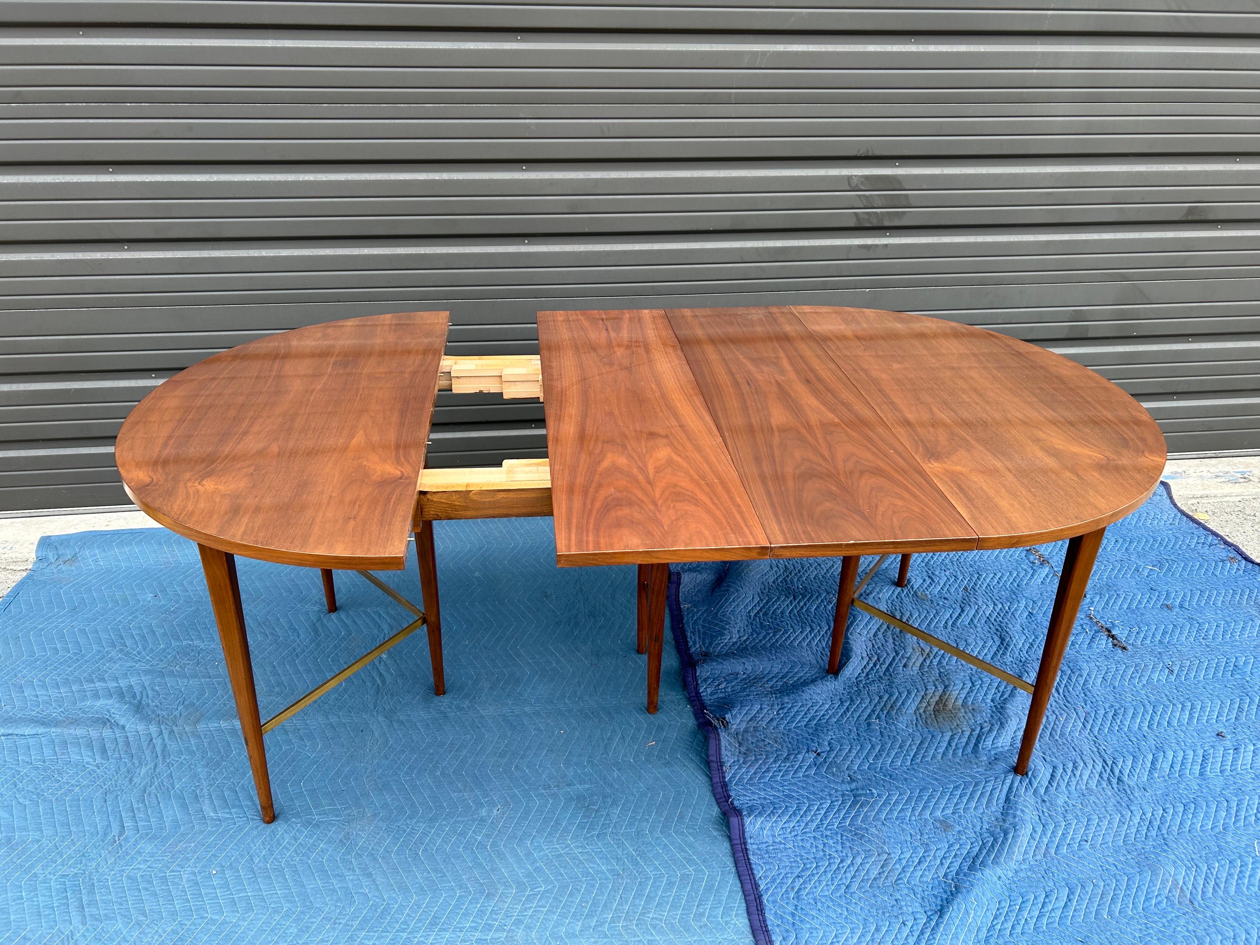 20th Century Paul McCobb 10'L Dining Table with Six Leaves 