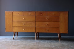 Paul McCobb 20 Drawer Dresser, Planner Group, Winchendon, 1950s