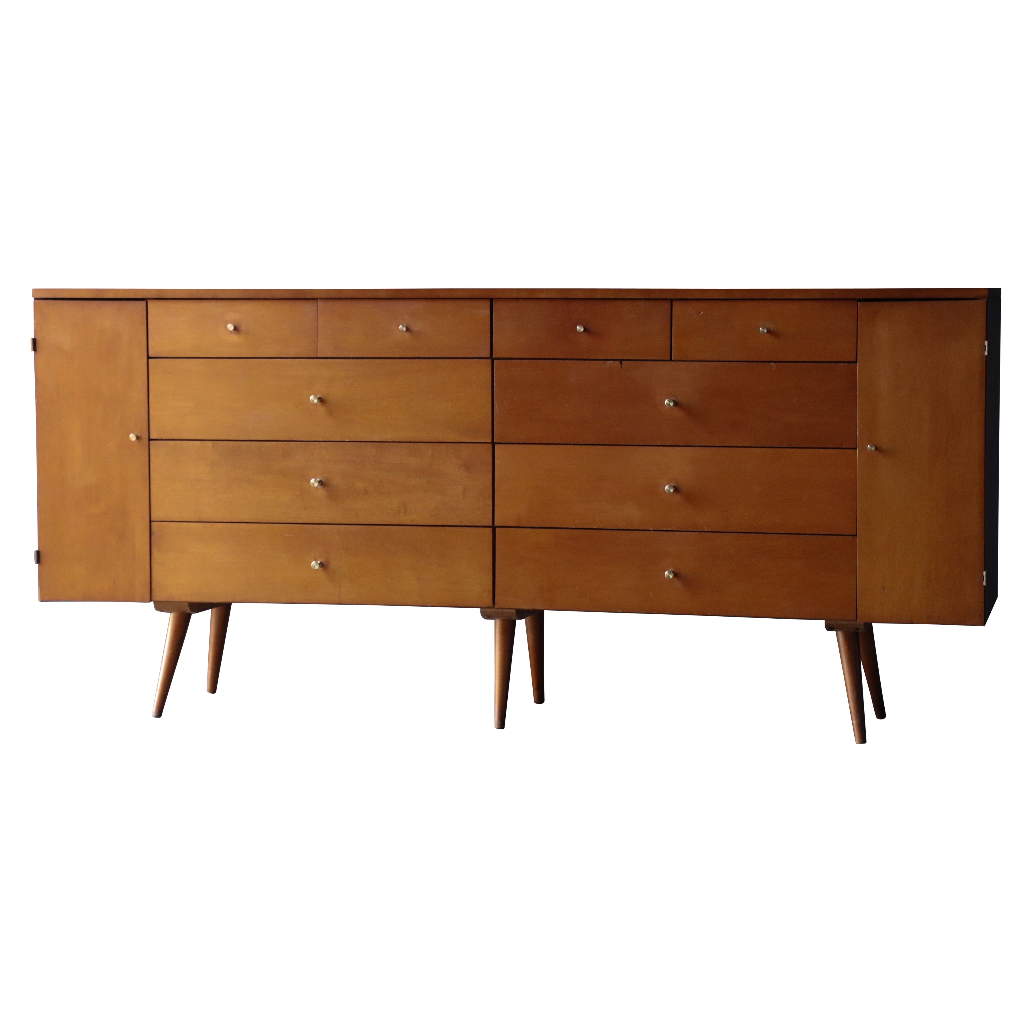 Cómoda de 20 cajones Paul McCobb, Planner Group, Winchendon, años 50 en venta