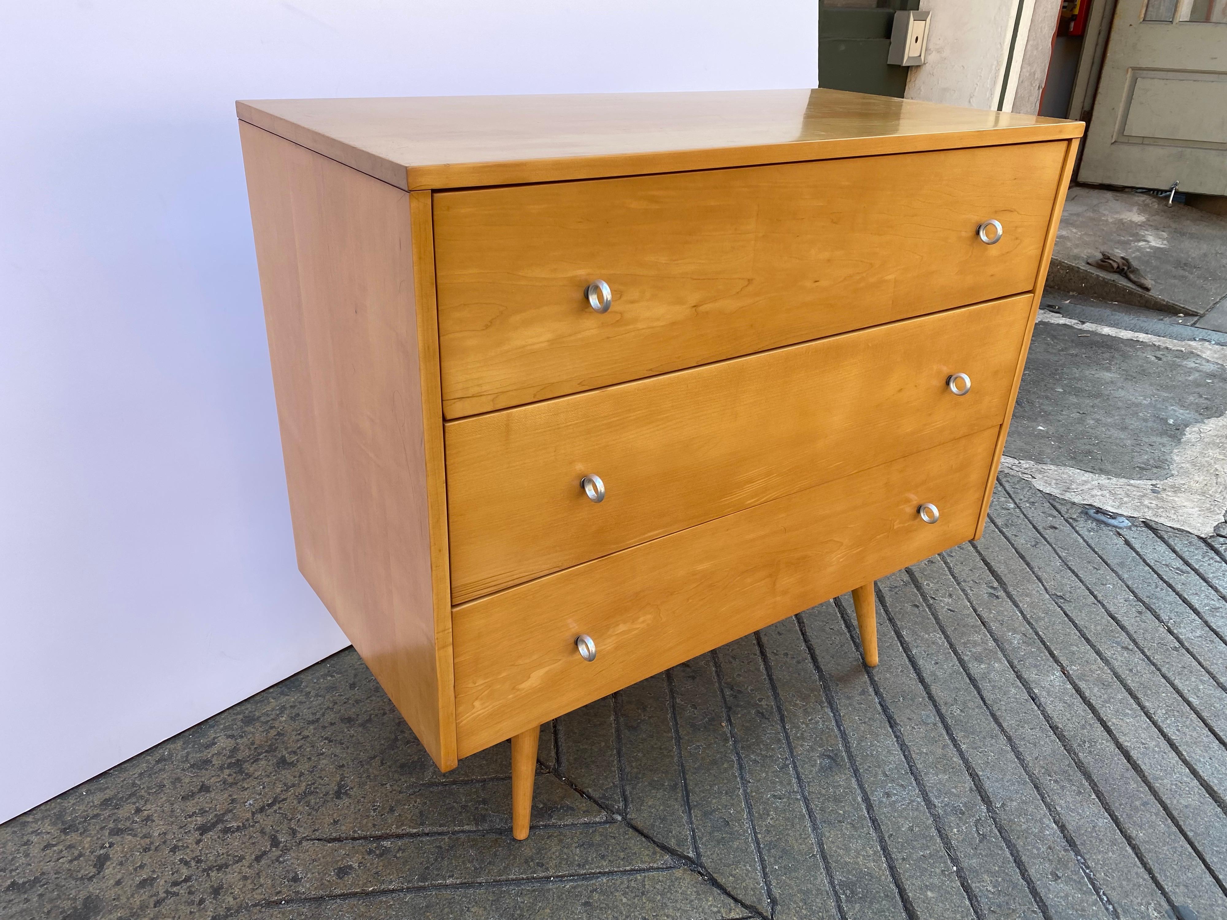 Paul McCobb 3 Drawer Dresser 1