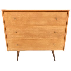Paul McCobb 3 Drawer Planner Group Dresser in Maple