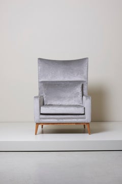 Paul McCobb 314 Lounge Chair in Chase Erwin Velvet for Directional