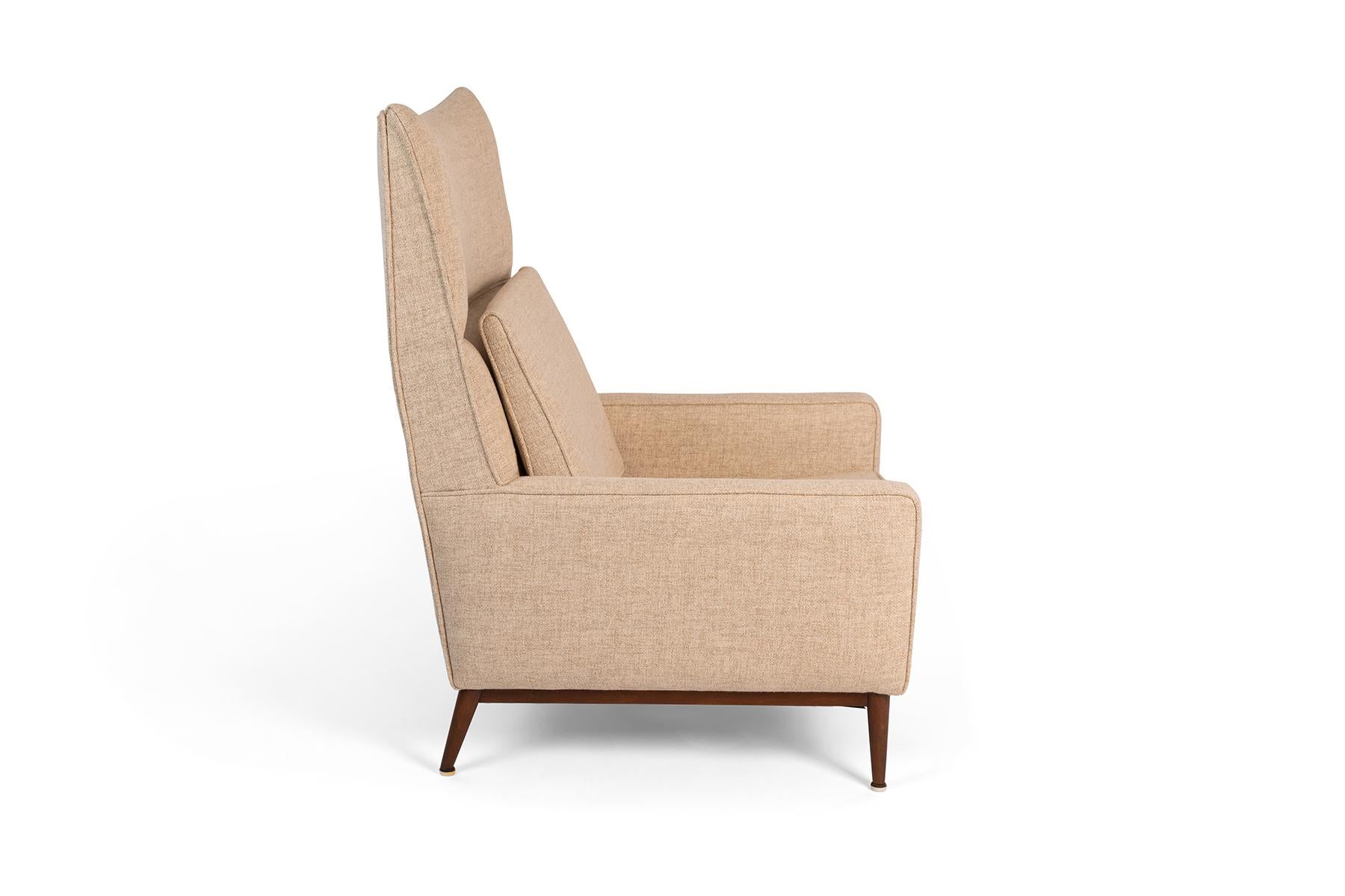 Mid-Century Modern Paul McCobb 314 Lounge Chair & Ottoman