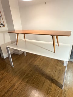 Paul McCobb Mesa baja/banco de arce de 5 pies para Winchendon PlannerGroup