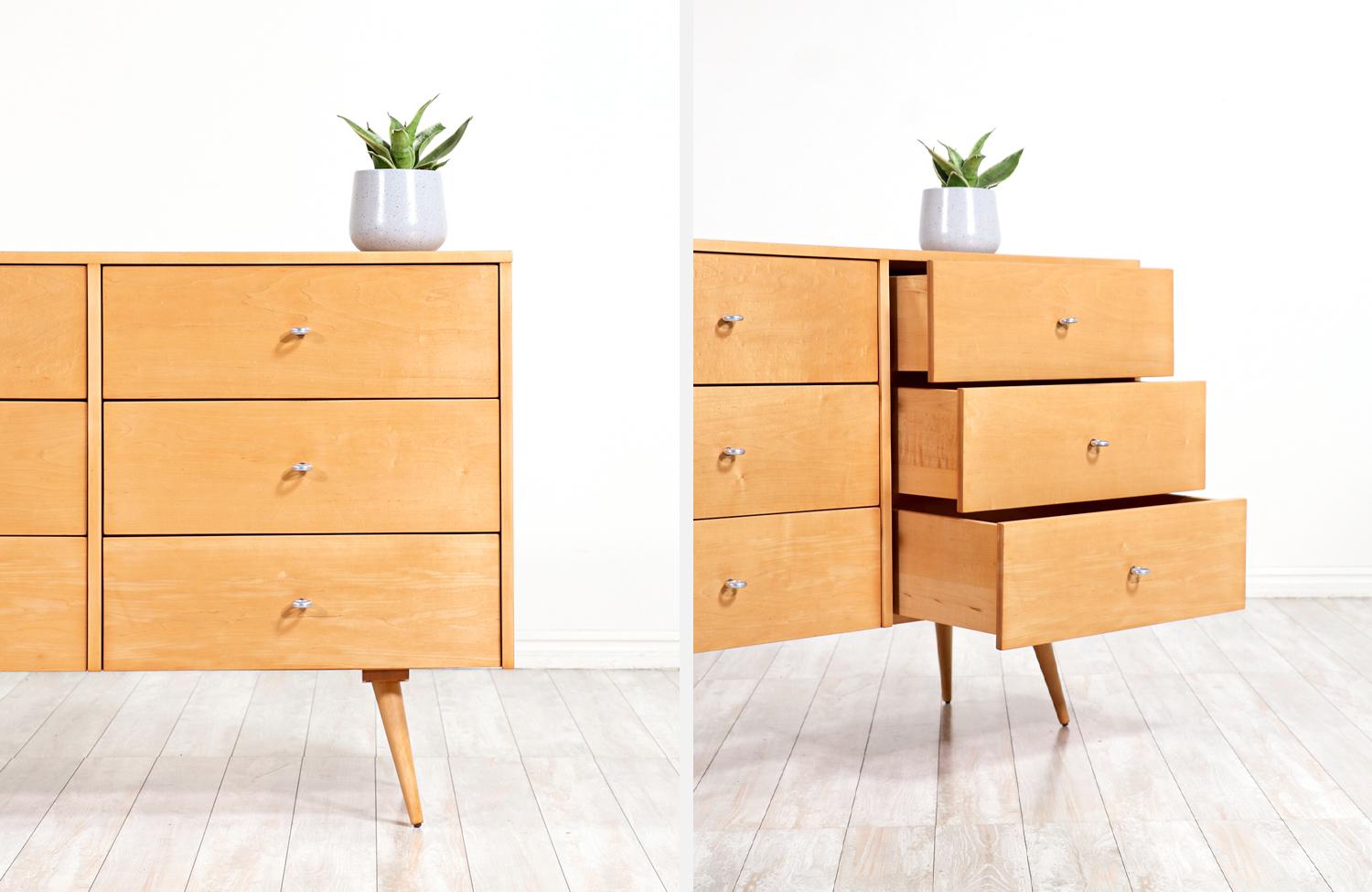 Mid-20th Century Expertly Restored - Paul McCobb 6-Drawer Dresser for Winchendon Furniture For Sale