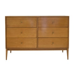 Retro Paul McCobb 6 Drawer Dresser Original Finish