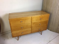 Paul McCobb 6-Drawer Dresser with Bench