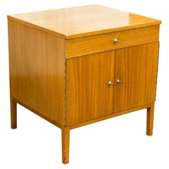 Retro Paul McCobb 7770 Night Table Wood Top for Calvin Furniture Co. Grand Rapids Mod