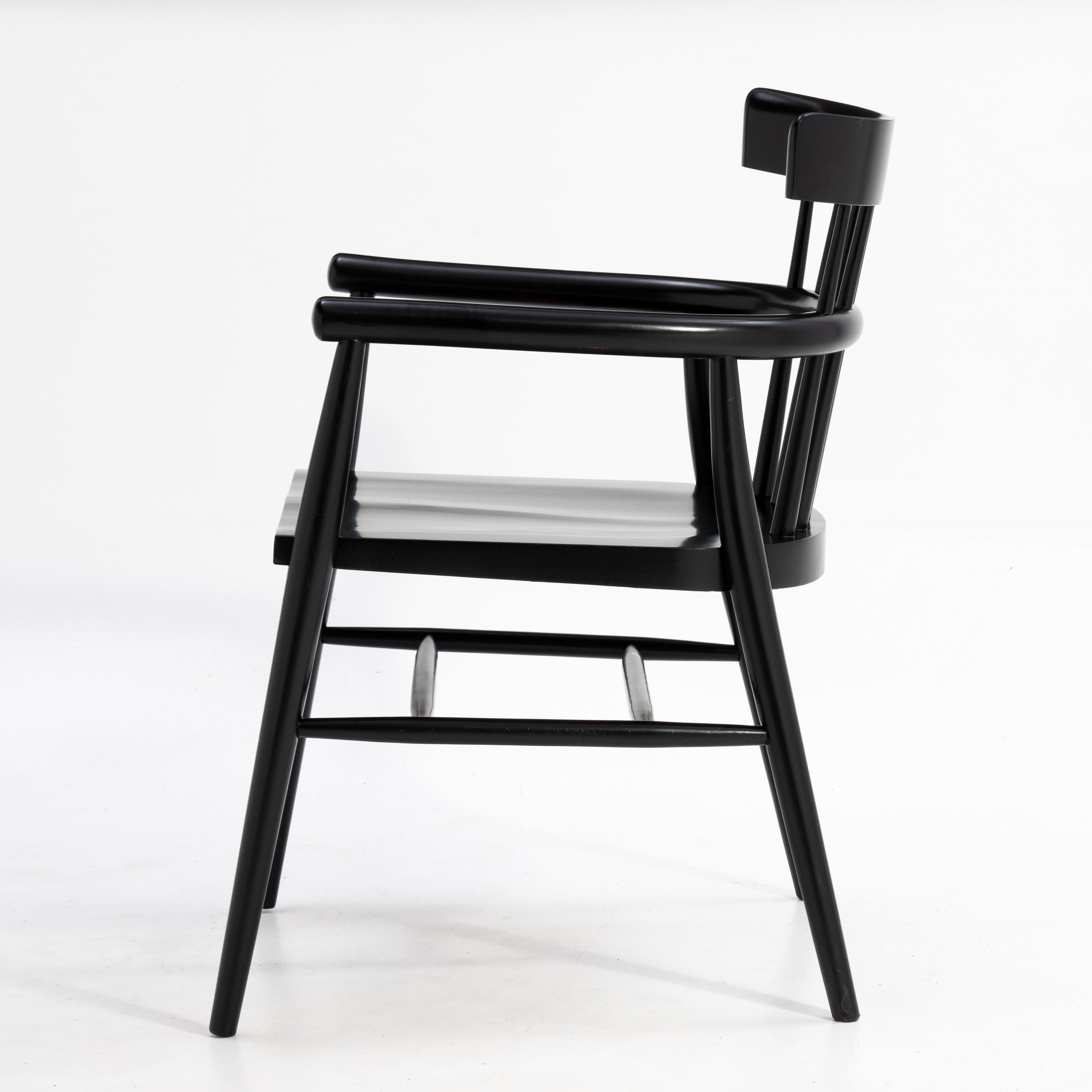 Paul McCobb Authentic Furniture Products Sweden Captains Arm Chair Planner Group Bon état - En vente à Forest Grove, PA