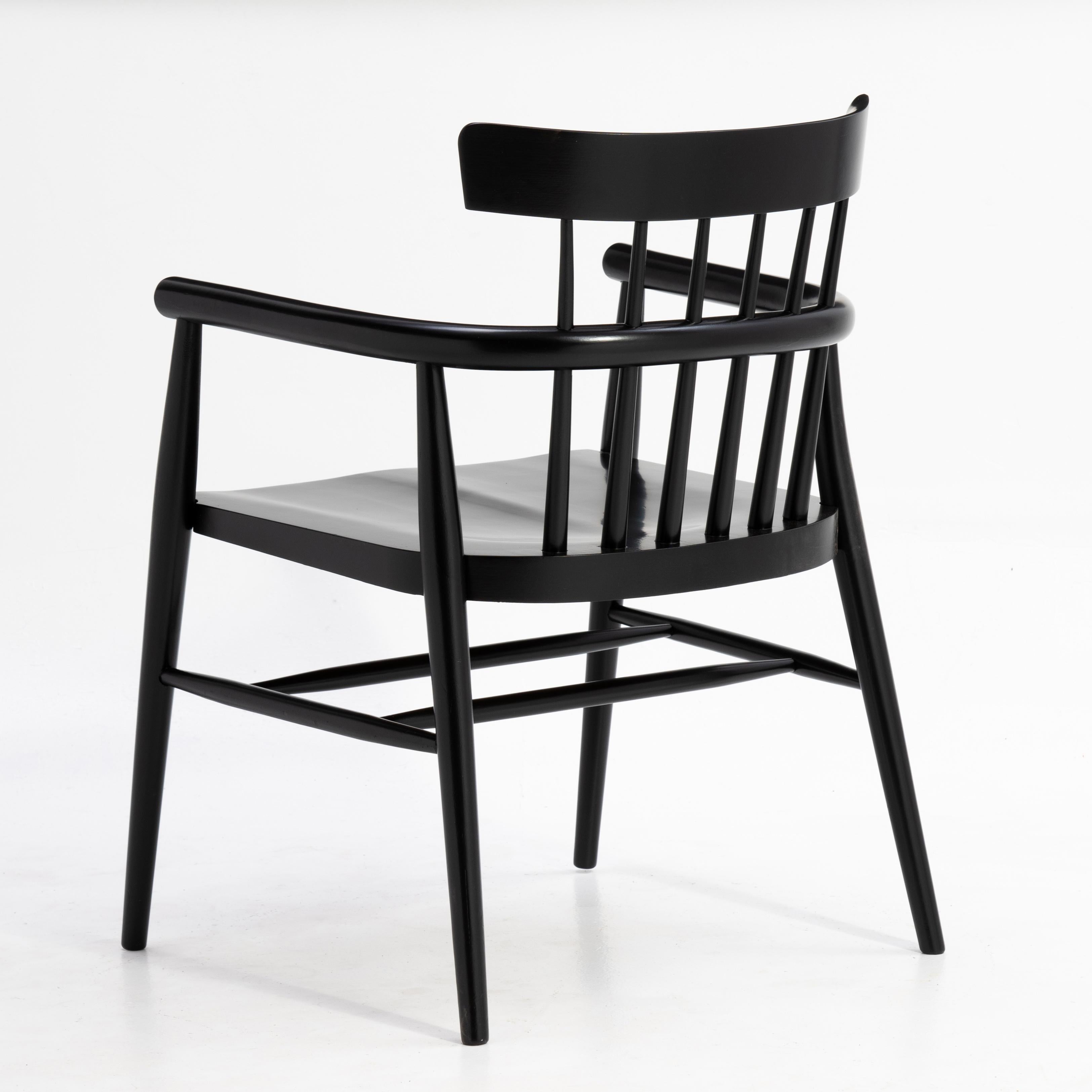 Érable Paul McCobb Authentic Furniture Products Sweden Captains Arm Chair Planner Group en vente