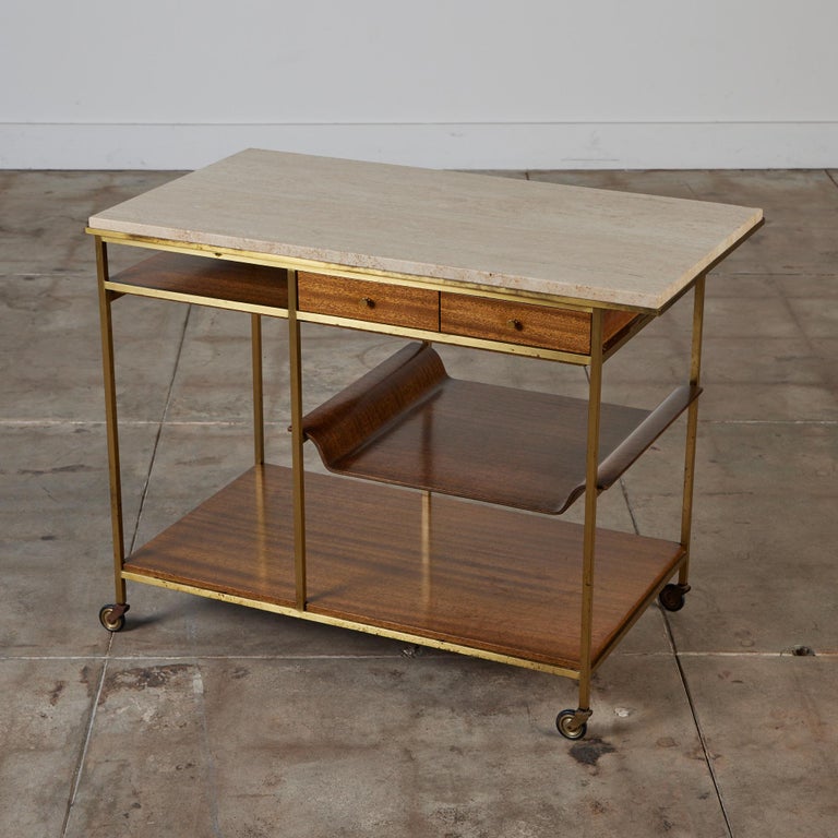Paul McCobb Bar Cart for Calvin at 1stDibs
