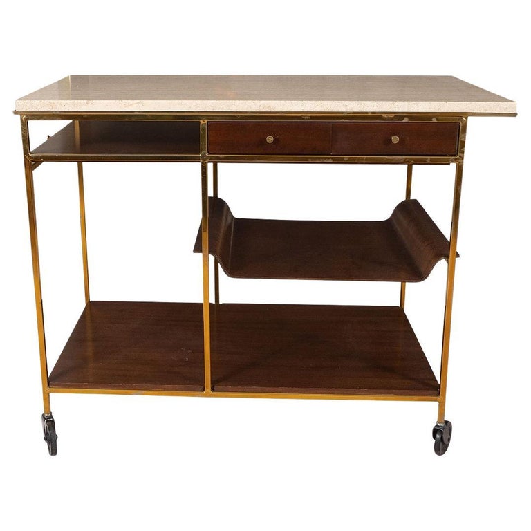 Paul McCobb Bar Cart For Sale at 1stDibs