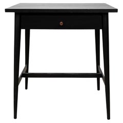 Paul McCobb Black Nightstand, Planner Group by Winchendon Furniture, 1950s Paul McCobb Black Nightstand, Planner Group by Winchendon Furniture, 1950s