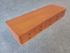 Paul McCobb Armadio portagioie biondo a 10 cassetti con finitura originale dell'epoca del Mid-Century