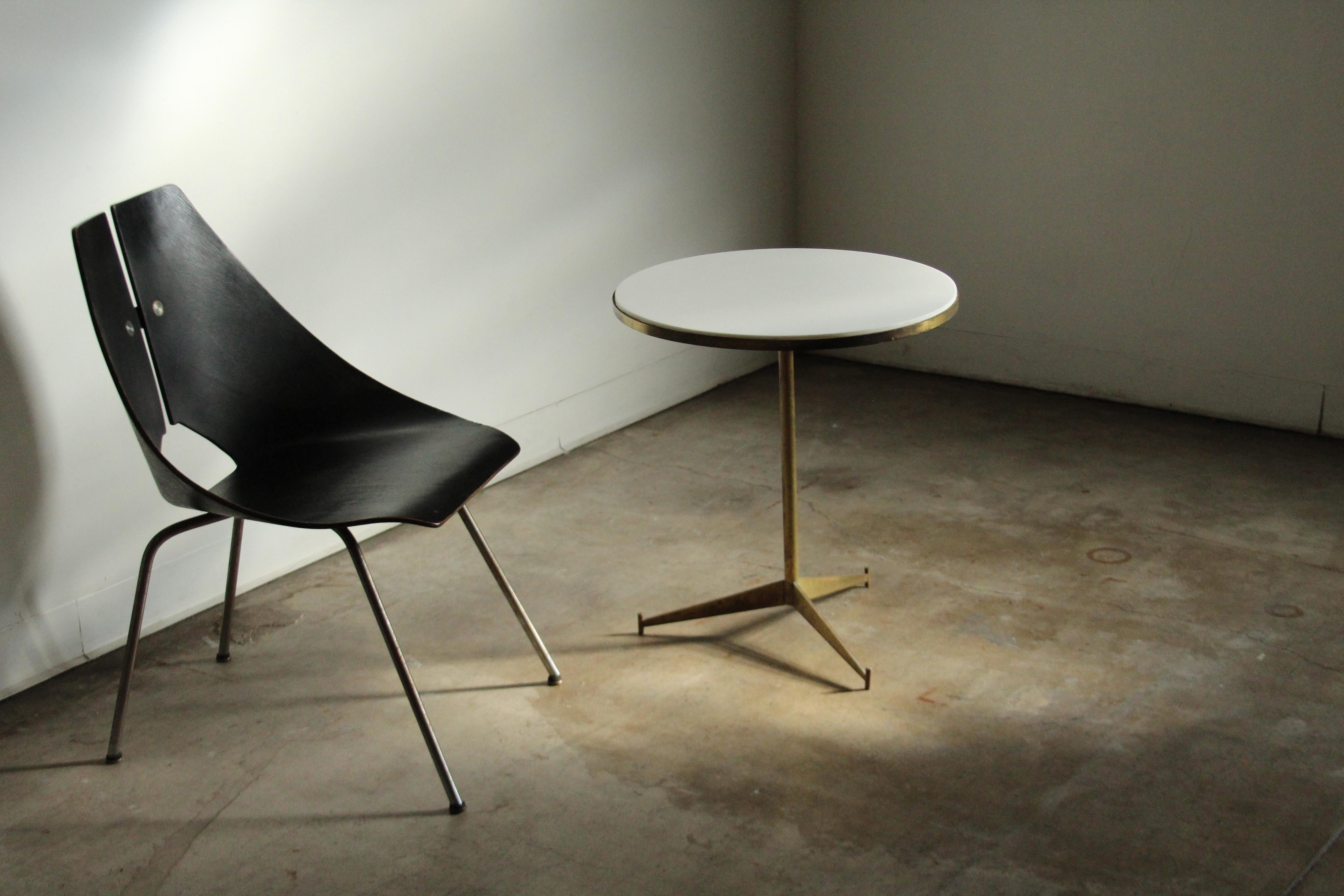 Paul McCobb Brass and Vitrolite 