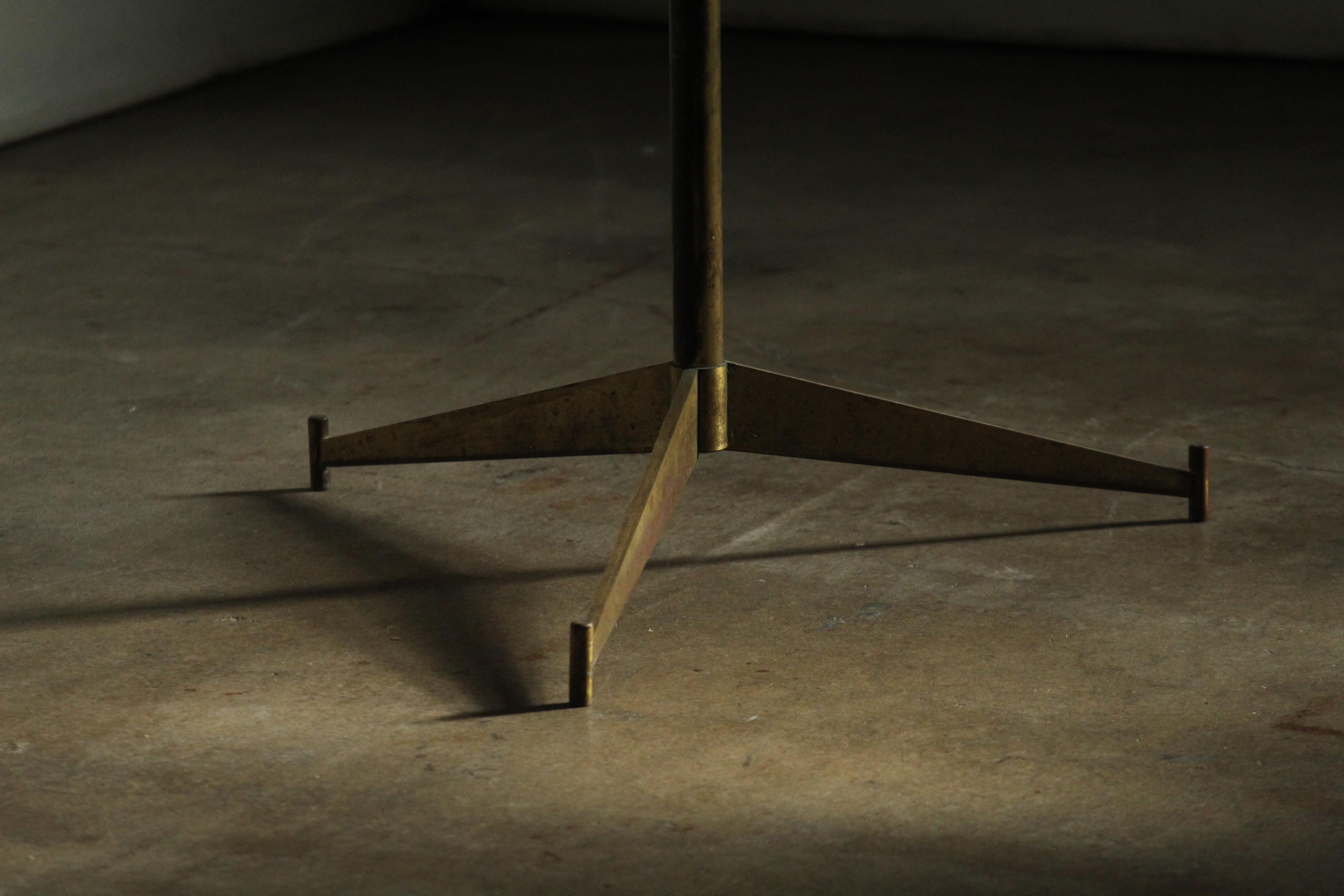 Paul McCobb Brass and Vitrolite 