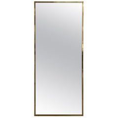 Paul Mccobb Brass Mirror from the Irwin Collection for Calvin, Signed