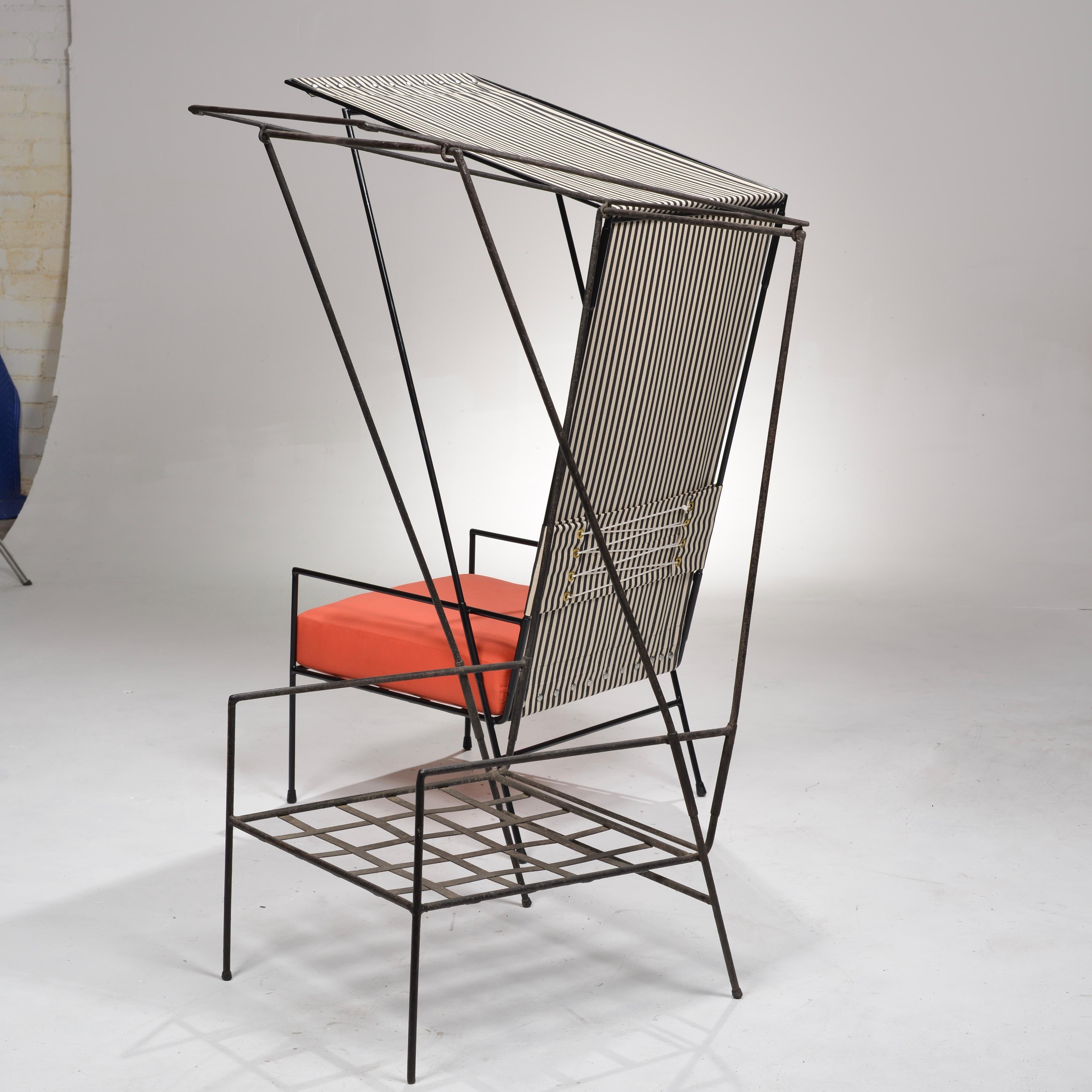 Cabana-Loungesessel von Paul Mccobb für die Arbuck Pavilion-Kollektion, 1952 (amerikanisch) im Angebot