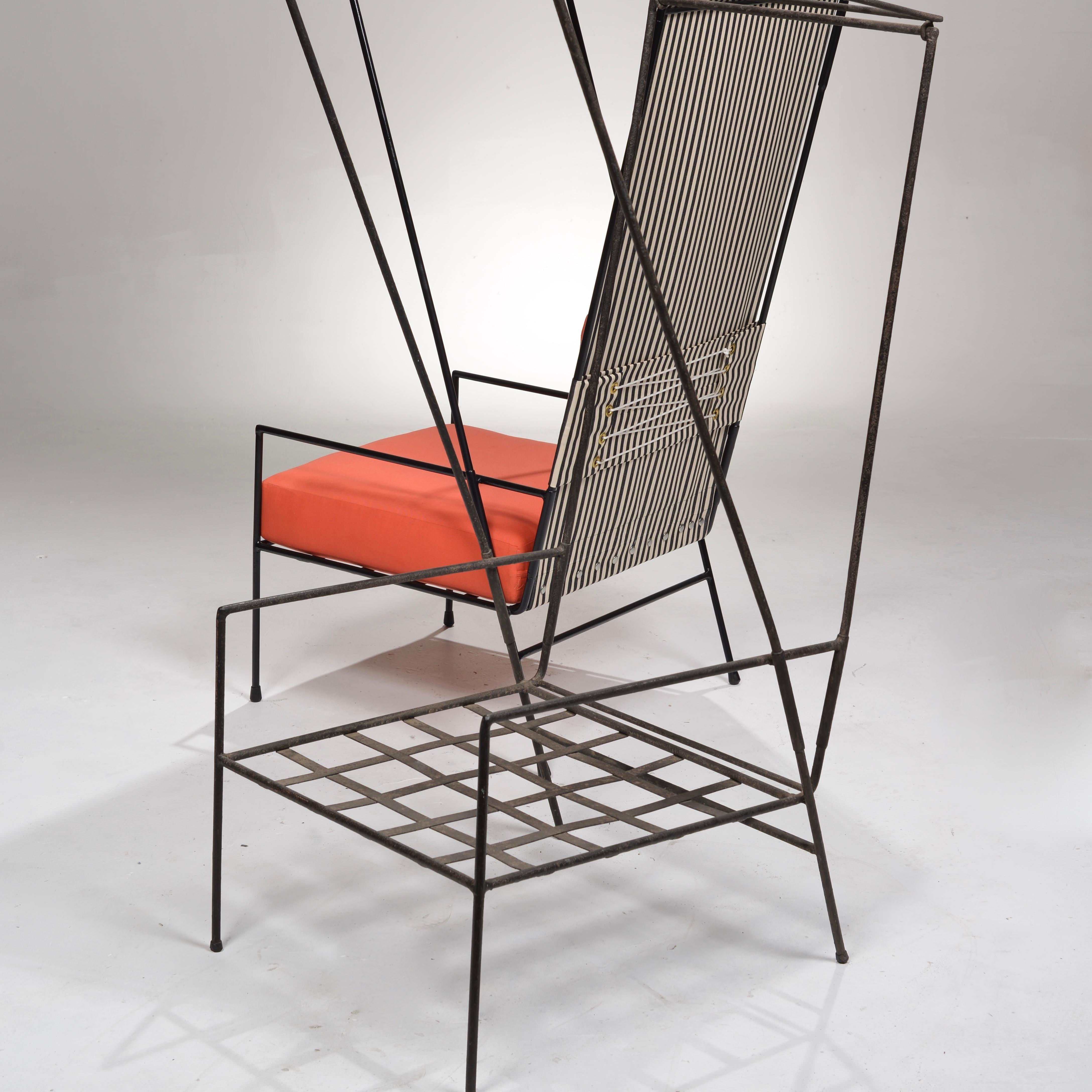 Cabana-Loungesessel von Paul Mccobb für die Arbuck Pavilion-Kollektion, 1952 im Angebot 1