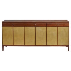 Paul McCobb, mobile, noce, pelle, metallo, USA, anni '50