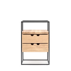 Paul McCobb 'Cache Desk Organiser' Wood and Steel by Karakter