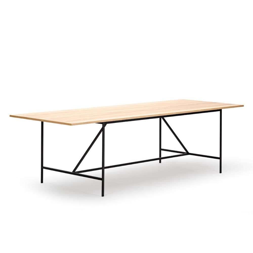 Paul McCobb Cache Dining Table, Wood and Steel by Karakter In New Condition In Barcelona, Barcelona