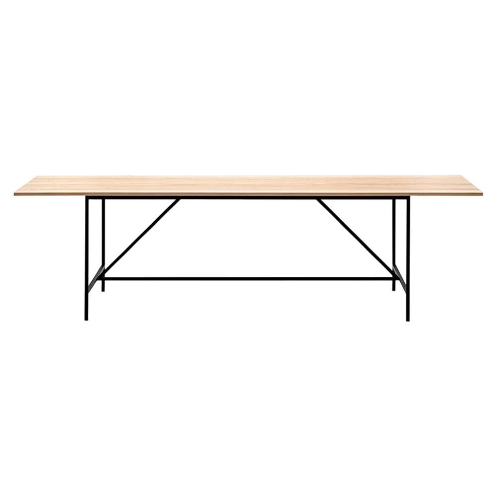 Paul McCobb Cache Dining Table, Wood and Steel by Karakter