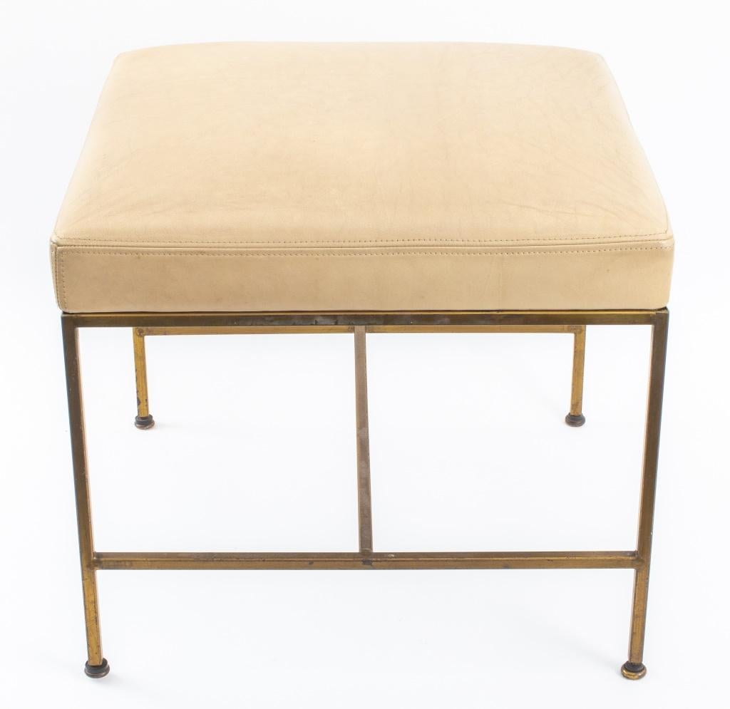 Paul McCobb Calvin Attr. Mid-Century Modern Stool In Good Condition For Sale In New York, NY