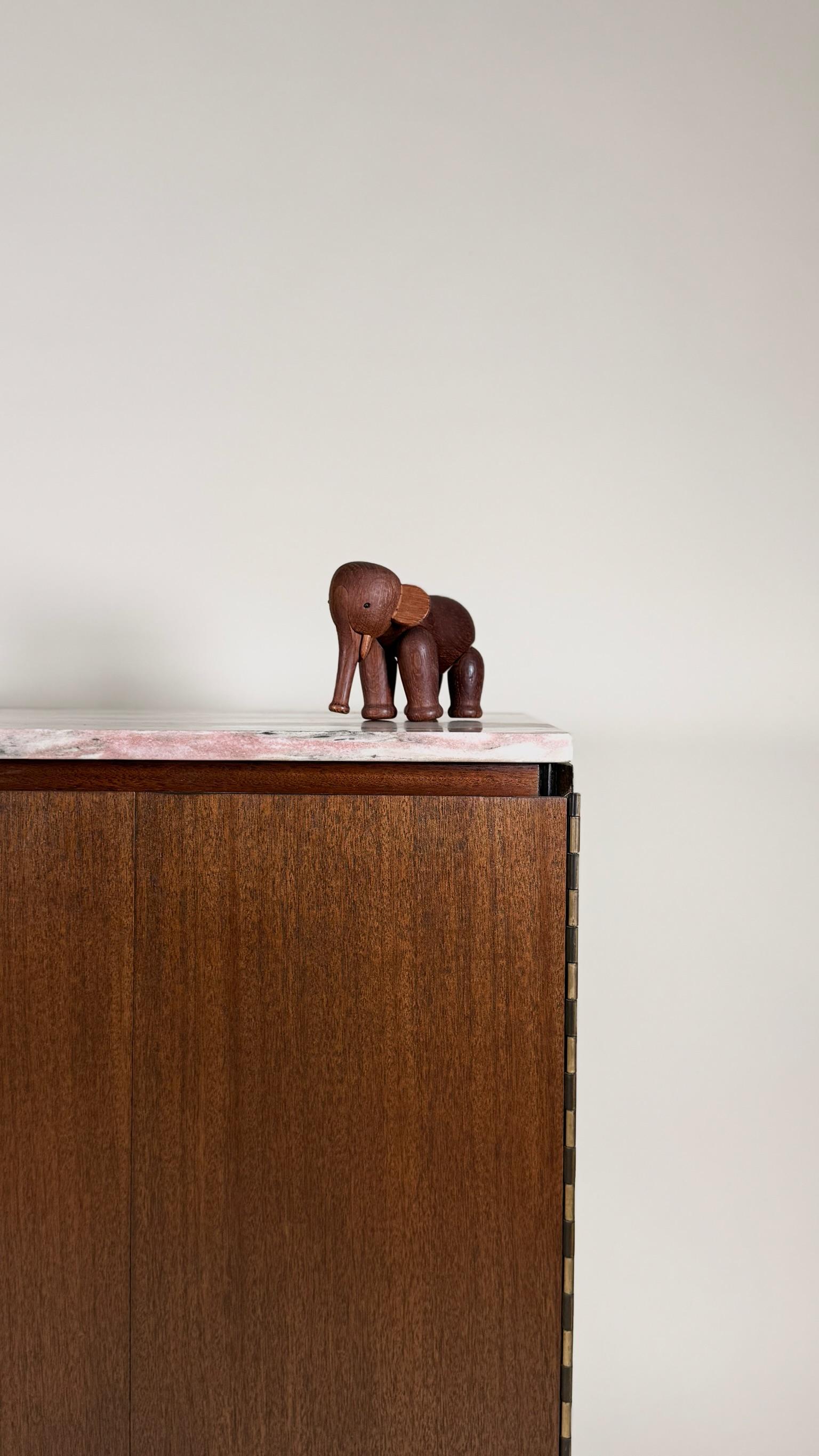 Paul McCobb Calvin Group Comò della Collection'S con piano in marmo rosa in vendita 4