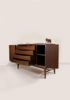 Paul McCobb Calvin Group Irwin Collection Dresser with Pink Marble Top