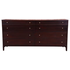 Paul McCobb Calvin Group Mahogany Eight-Drawer Dresser or Credenza, Refinished