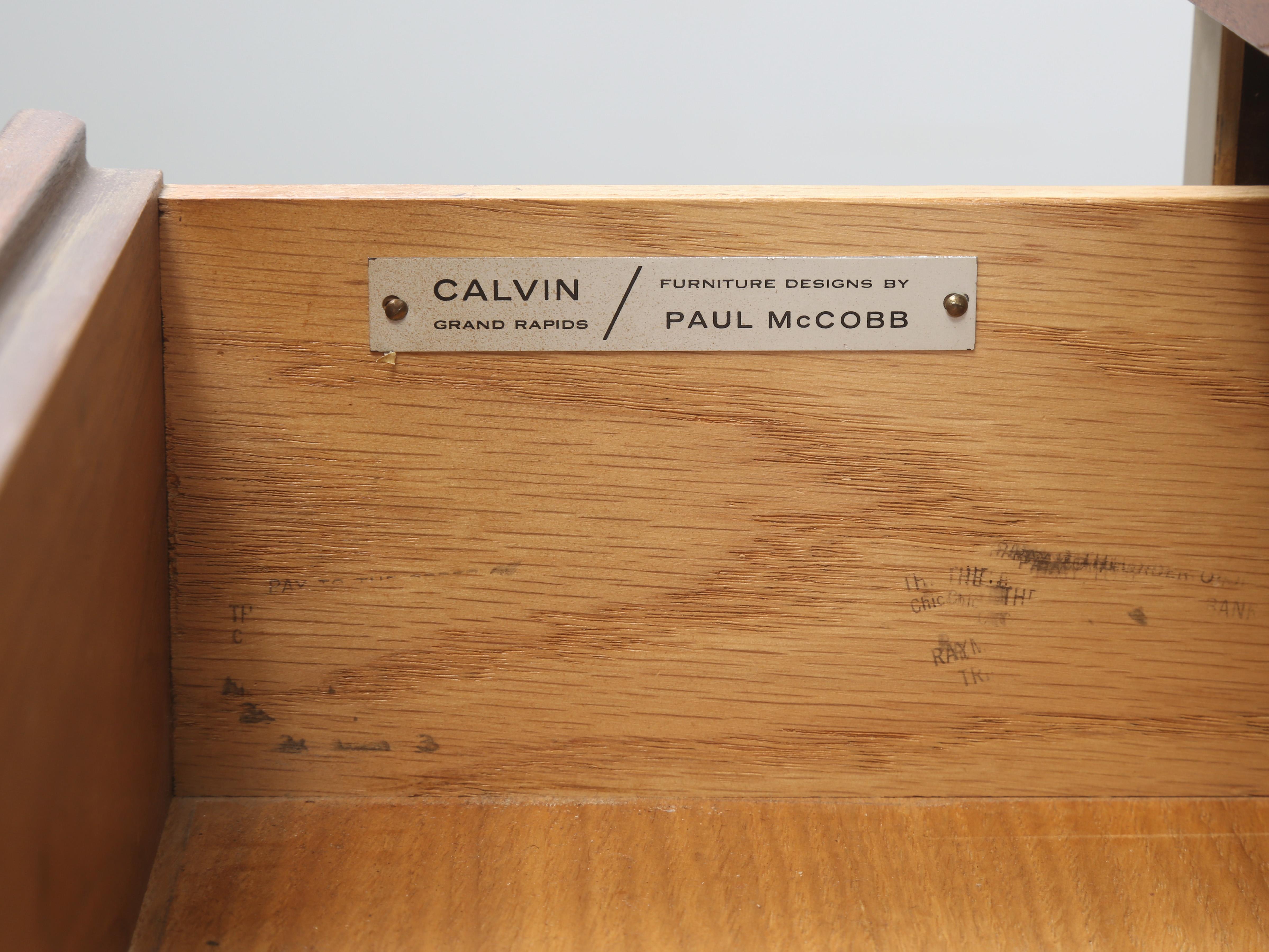 Paul McCobb Calvin Linear Group Dresser, Chest, Commode, Mid-Century Modern For Sale 1