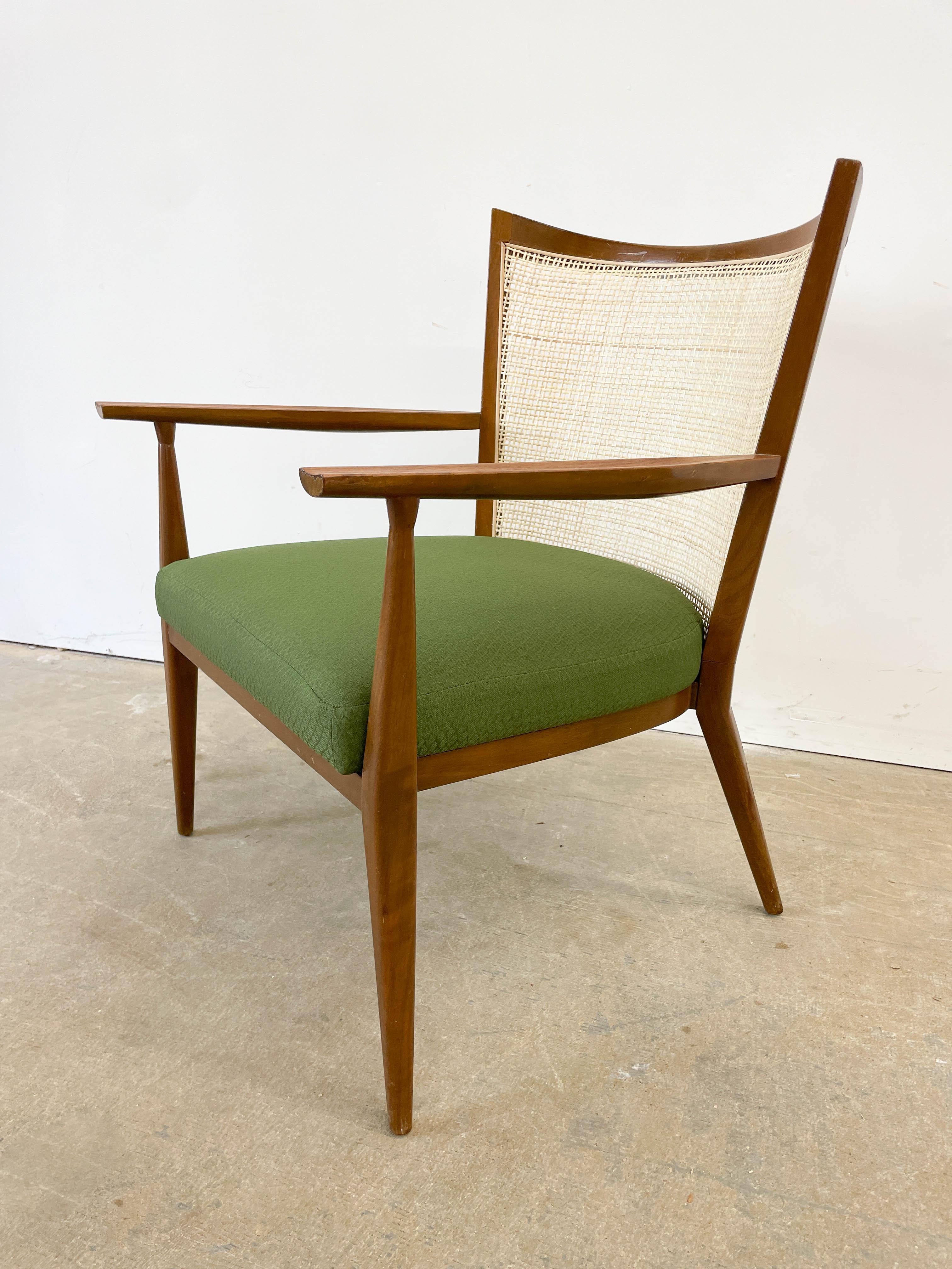 American Paul McCobb Cane back armchair
