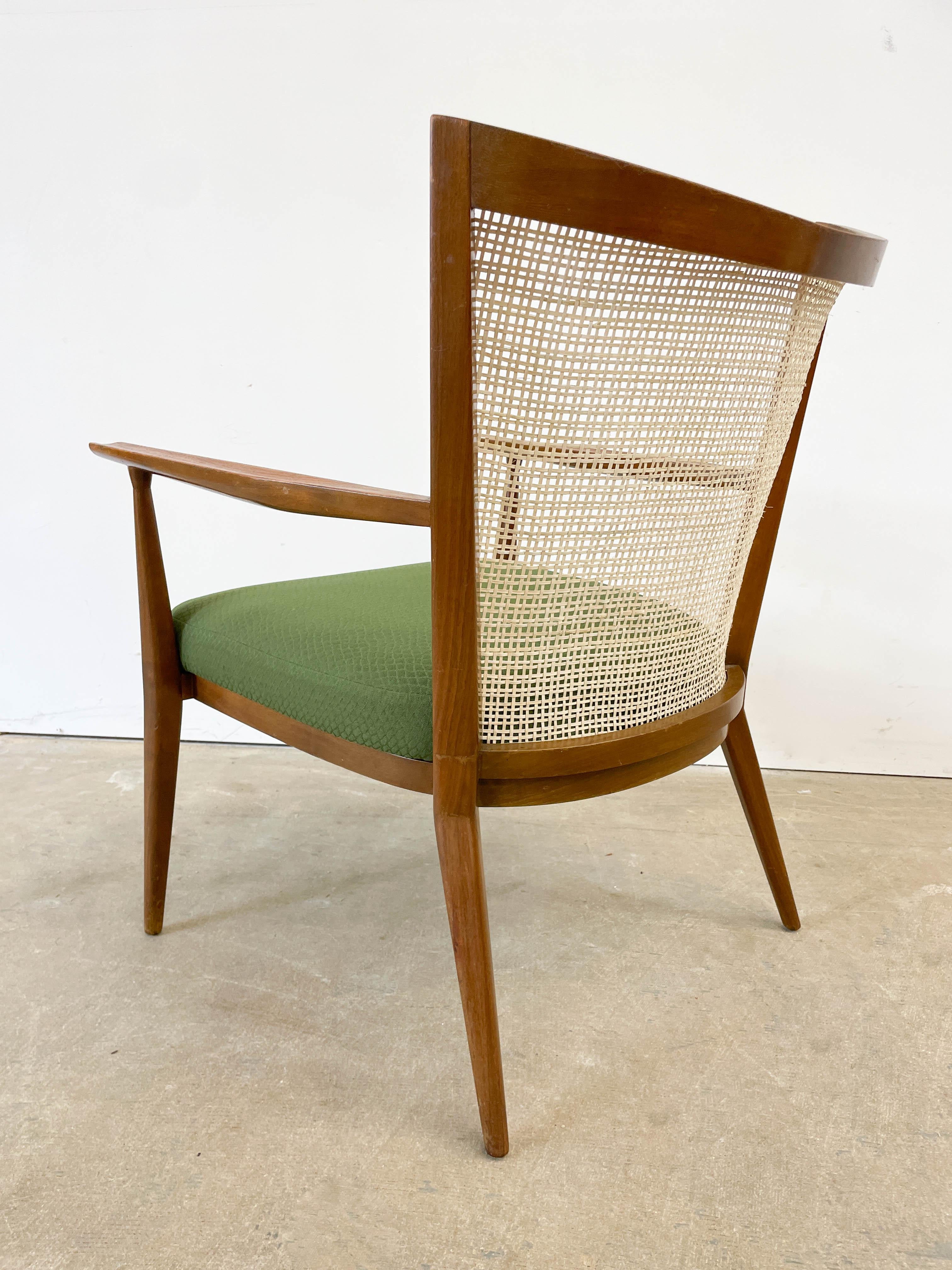 Paul McCobb Cane back armchair 1