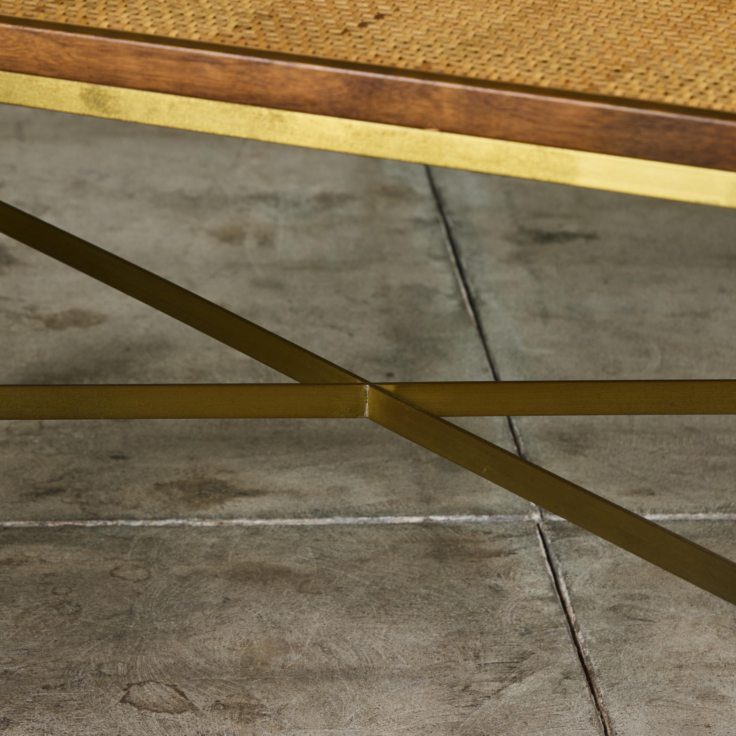 Paul McCobb Cane Bench for Calvin Furniture 5