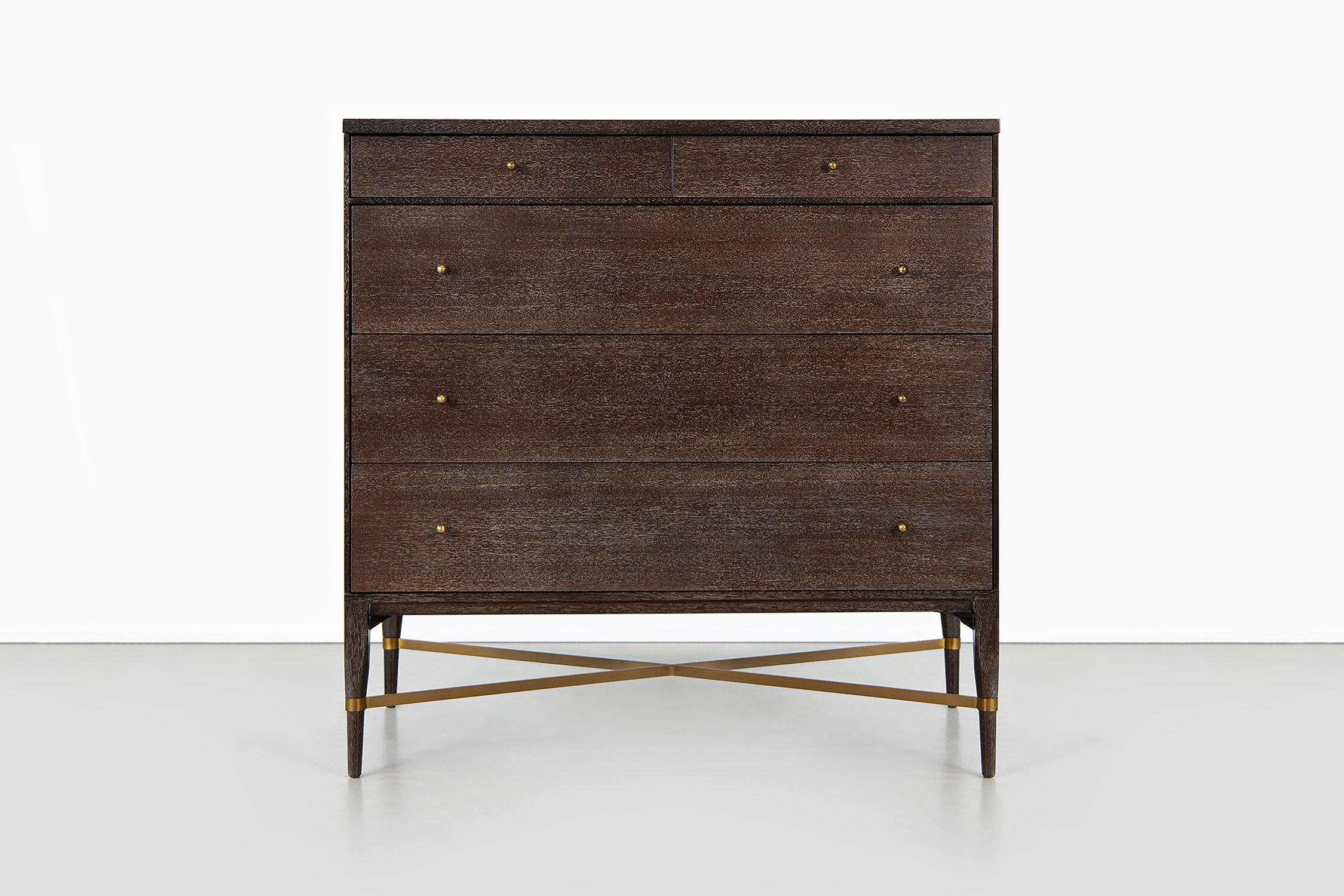 Irwin collection dresser meticulously refinished

Designed by Paul McCobb for Calvin

USA, circa 1950s

Cerused mahogany and brass

Measures: 36?” H x 36” W x 19 ¼” D
 
Not all furniture is on display at the gallery.
