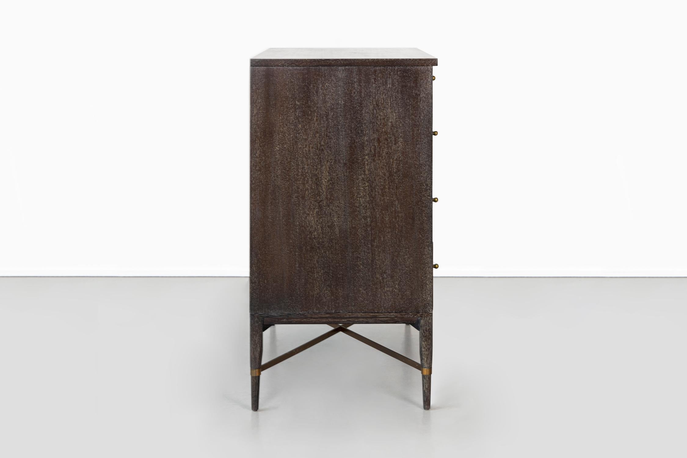 American Paul McCobb Cerused Mahogany Mid-Century Modern for Calvin Dresser For Sale