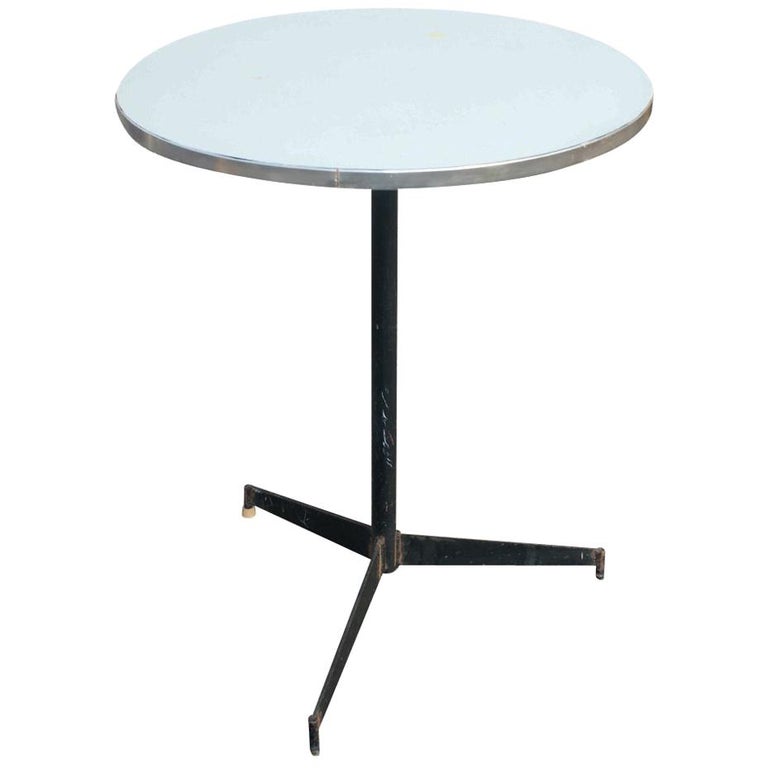 Paul McCobb Style Bistro Table For Sale at 1stDibs