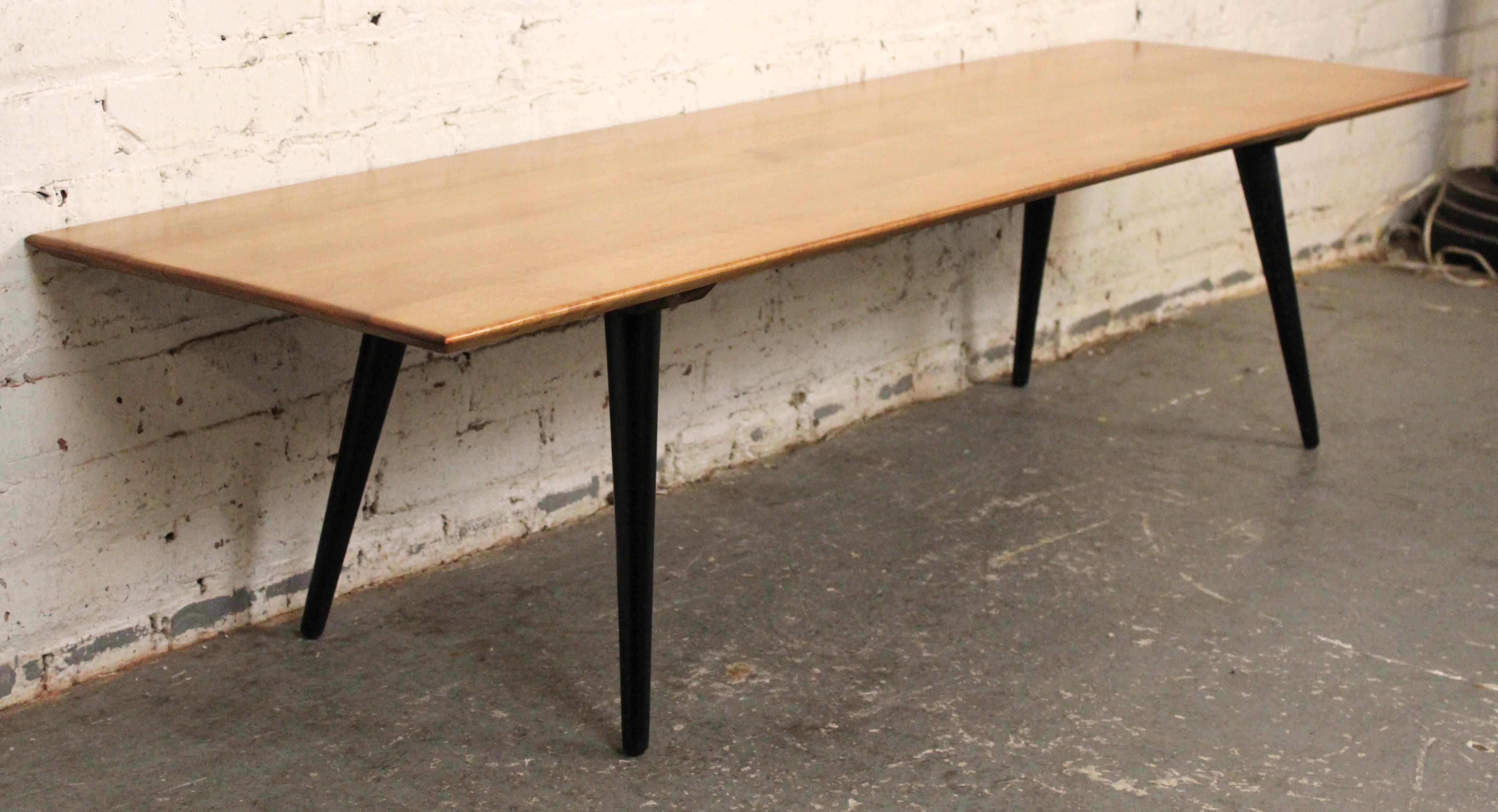 Turned Paul McCobb Coffee Table for Planner Group by Winchendon For Sale