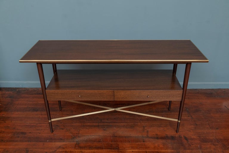 Mid-Century Modern Paul McCobb Connoisseur Collection Console Table  For Sale