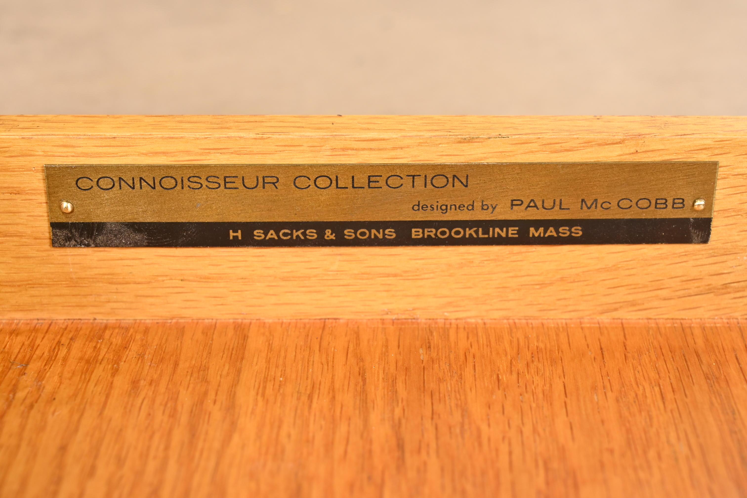 Paul McCobb Connoisseur Collection Black Lacquer and Brass Coffee Table, 1950s 6