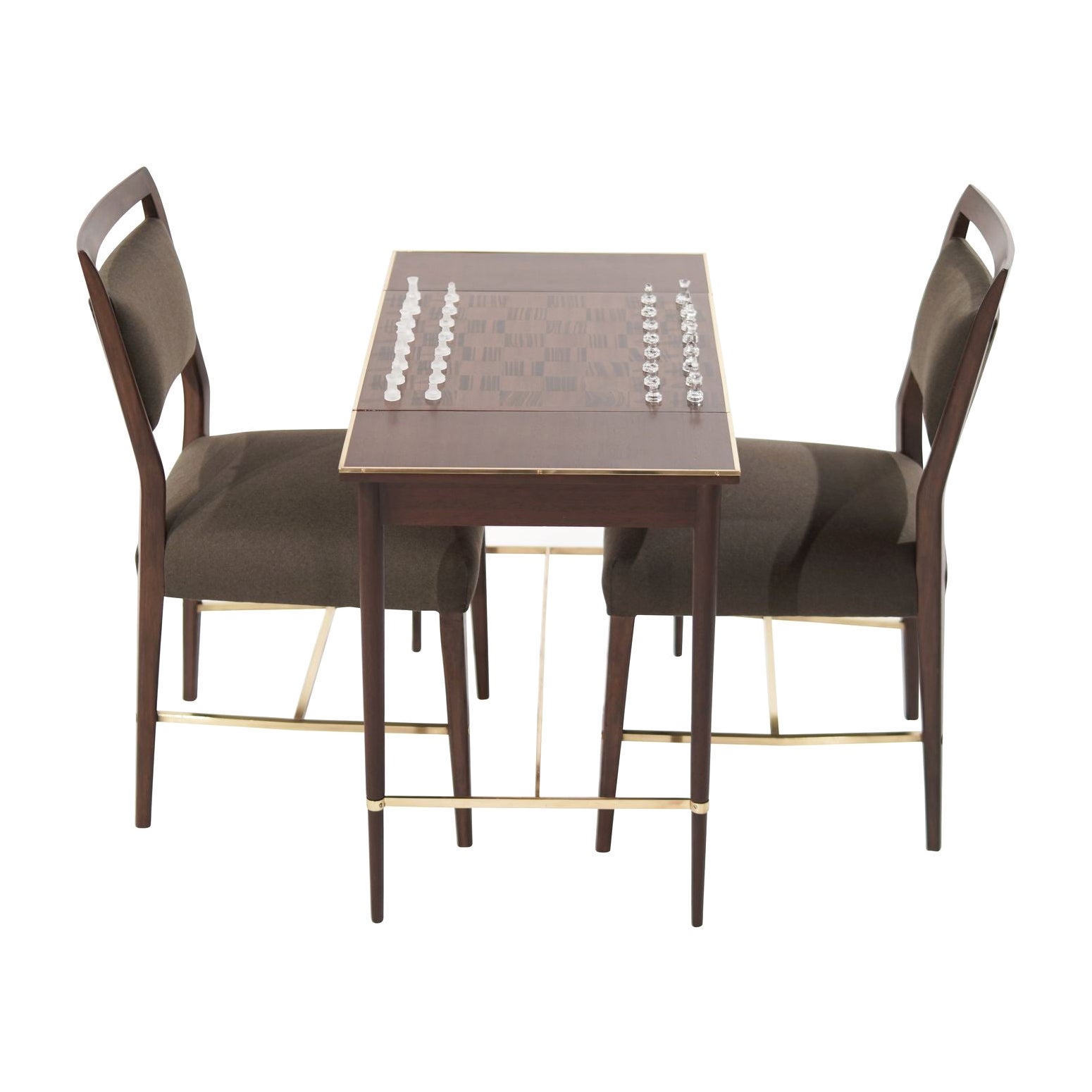 Paul McCobb "Connoisseur Collection" Chess Table and Chairs, C. 1950s