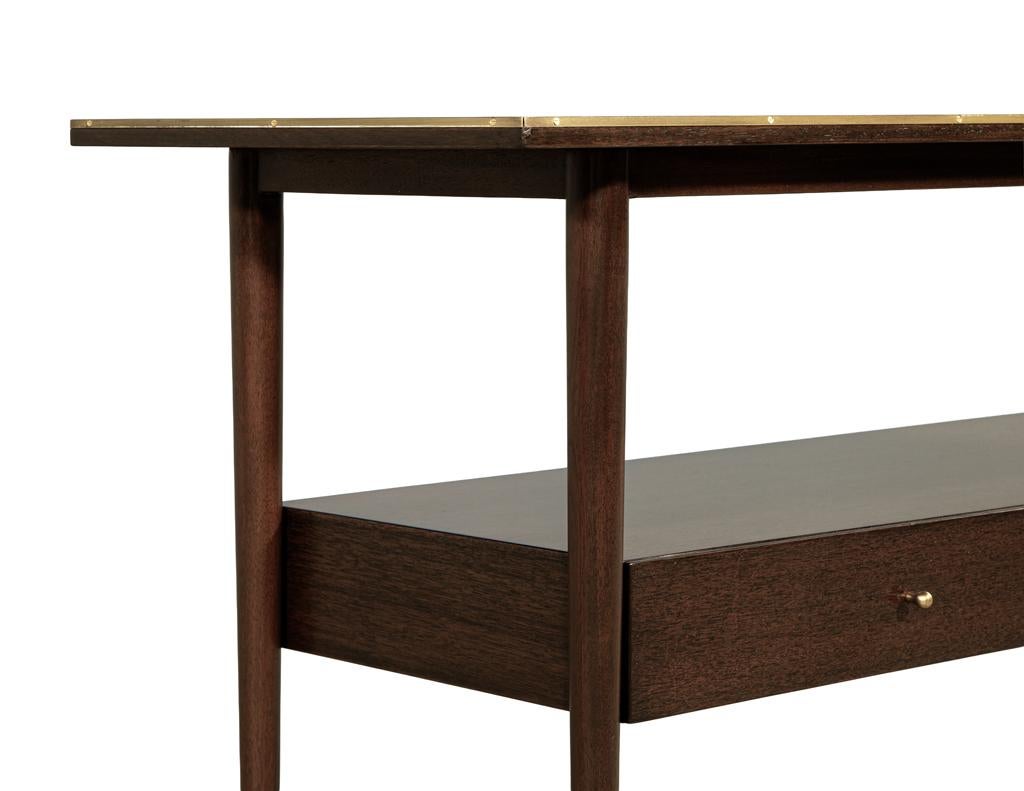 Paul McCobb Connoisseur Collection Walnut Console Table en venta 5